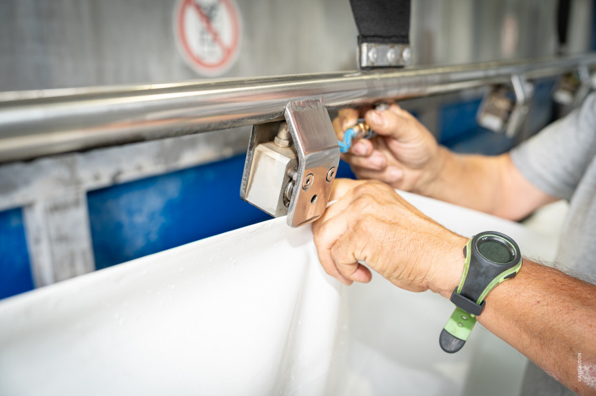 lavage baches toiles chapiteaux événements Lyon Mâcon