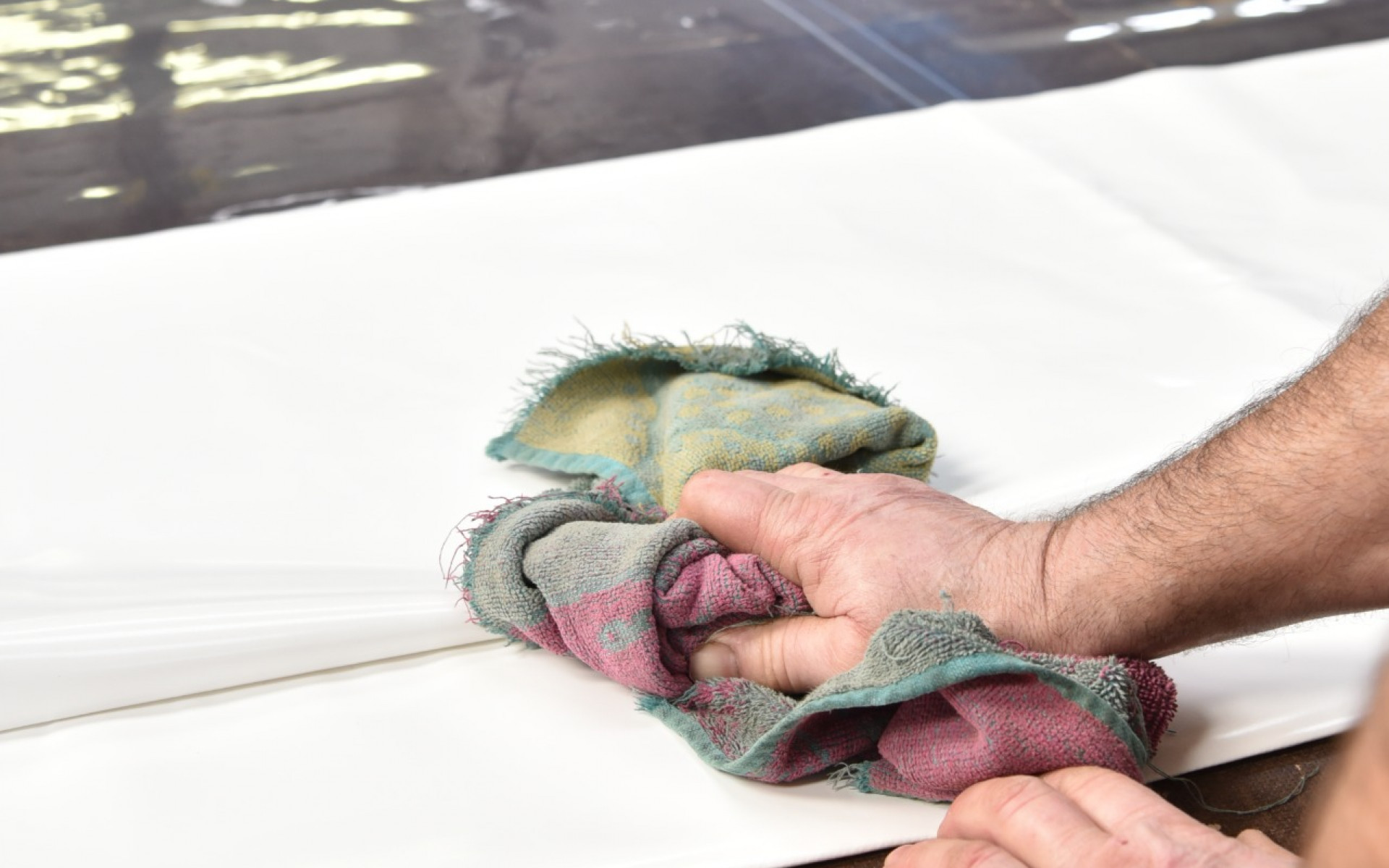 lavage baches toiles chapiteaux événements Lyon Mâcon