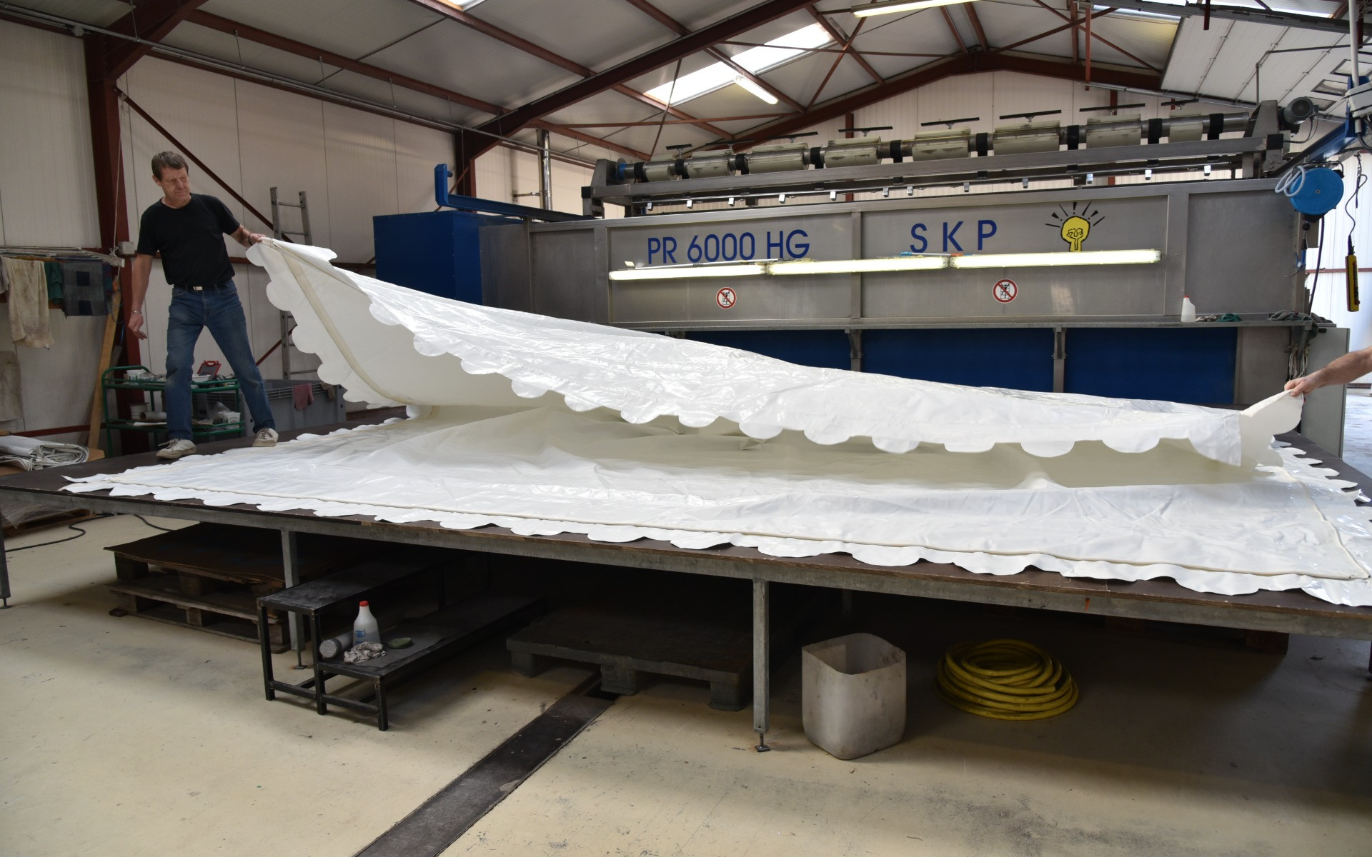 lavage baches toiles chapiteaux événements Lyon Mâcon